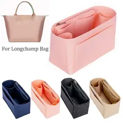 Durable Felt Handbag Insert Bag Storage Support Internal Bag Portable Organization Bag Organiser for For Longchamp Bag Support