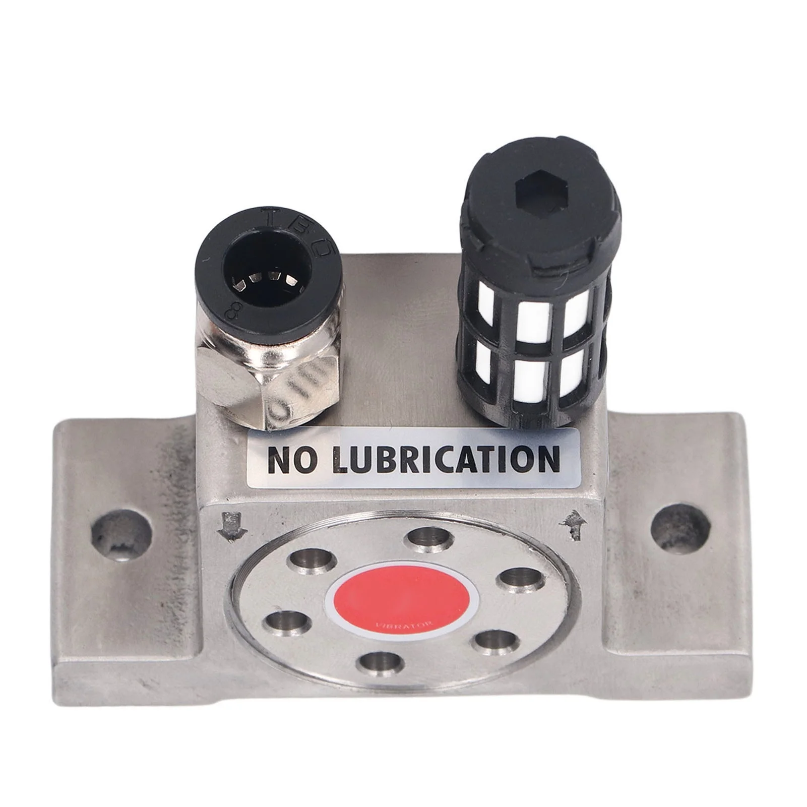 G1/8in Air Turbine Vibrator Stainless Steel Pneumatic Oscillator for Industrial Funnel Sandblaster