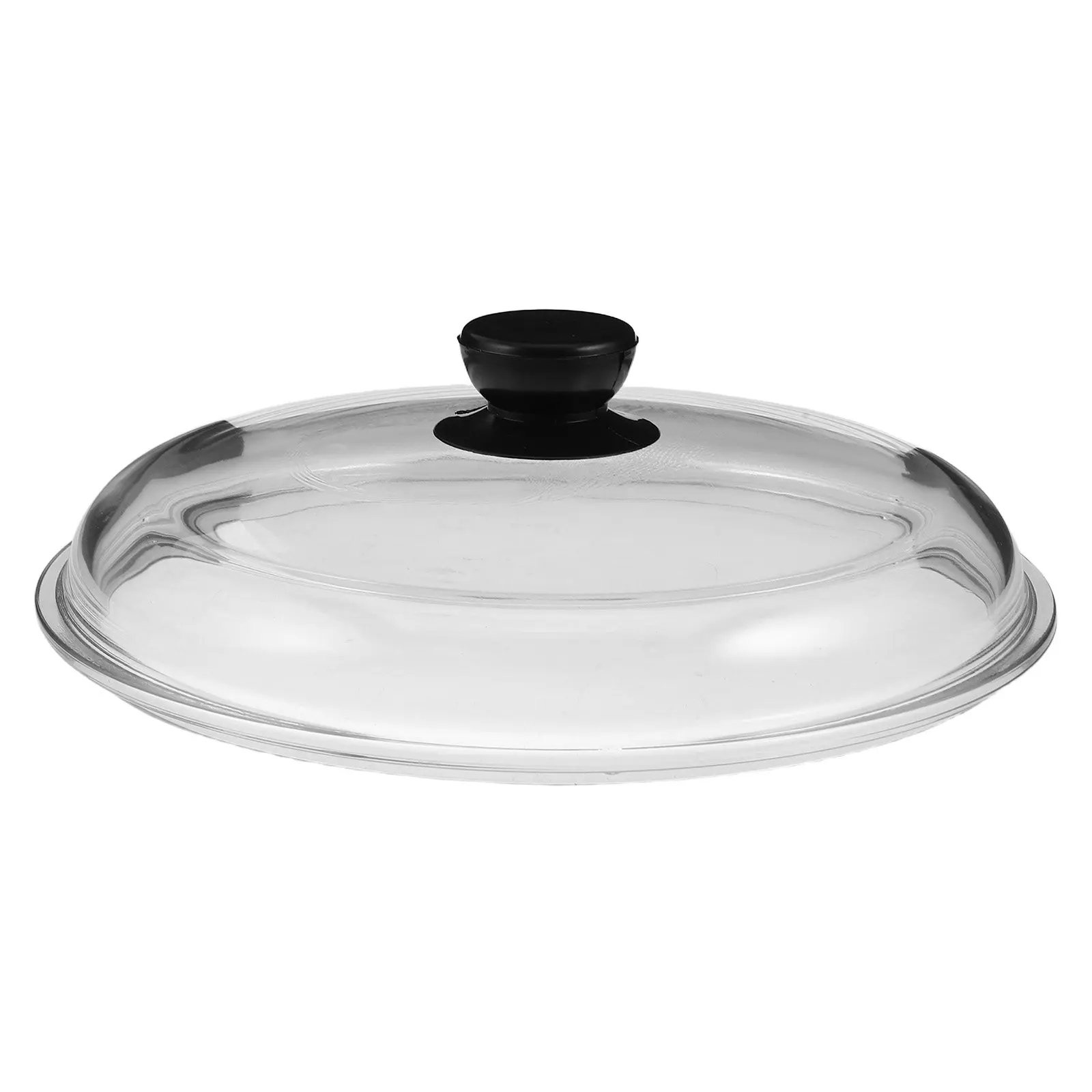 Glass Cookware Cover 18 Cm Round Tempered Replacement Lid for Soup Pot Skillet Saucepan Stew Pot Clear Visibility Anti Scald
