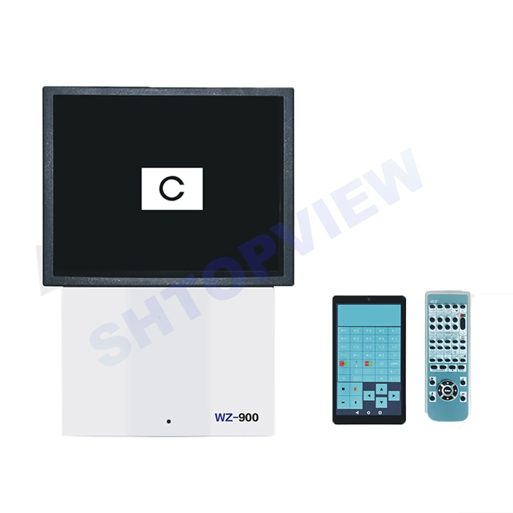 New type of visual chart with Polarized red-green visual acuity With remote control