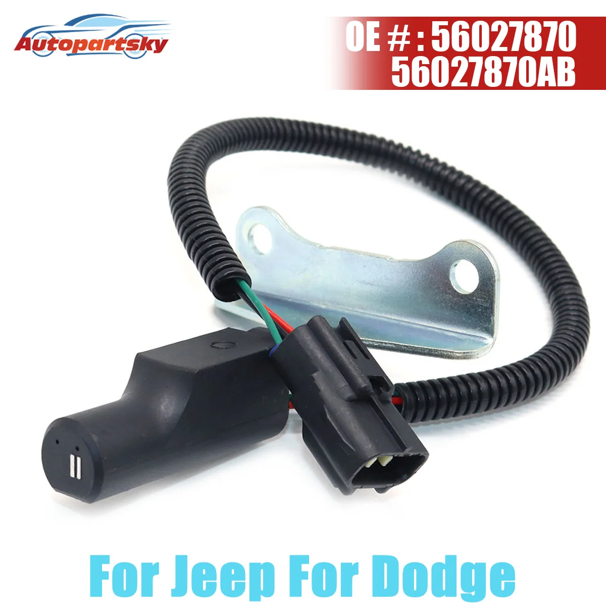 

Crankshaft Position Sensor For Jeep Grand Cherokee For Dodge Ram 1500 2500 3500 B1500 B2500 Dakota 56027870AB 56027870 87008291