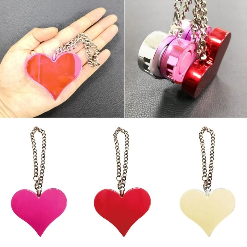 

R1WD 130DB Alarm Attack Alarm Heart Security Alarm Keychain Emergency D efense