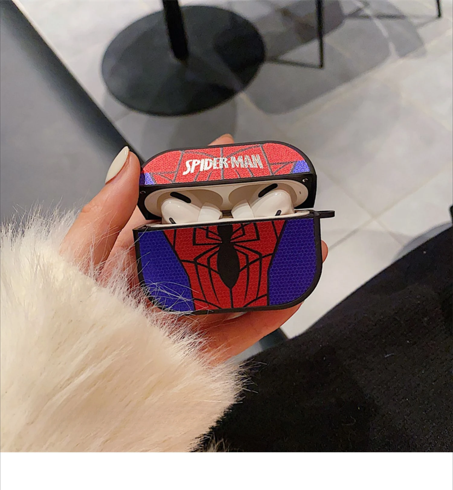 ل Airpods Pro 3 حافظة 2025,3D سبايدرمان بولي Leather الجلود بولي TPU واقية سماعة غطاء ل Airpods Pro 3 حافظة للأطفال #6