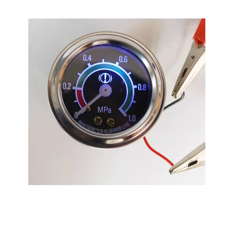 Oil strap light big head small head pressure gauge pressure gauge loader excavator agricultural vehicle truck direct sense