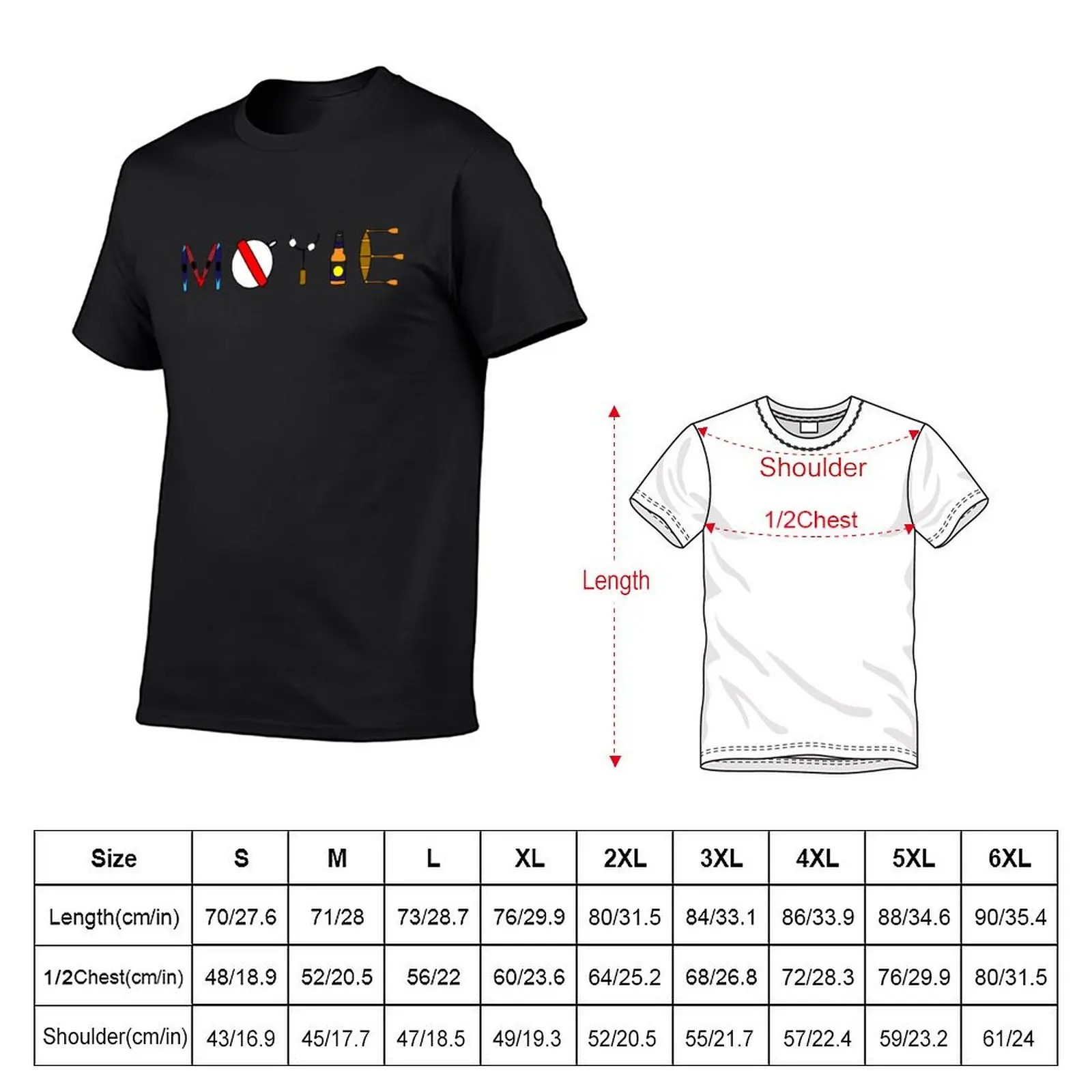 Moyie Lake T-Shirt cute tops summer top oversized plain t shirts for men pack image 5
