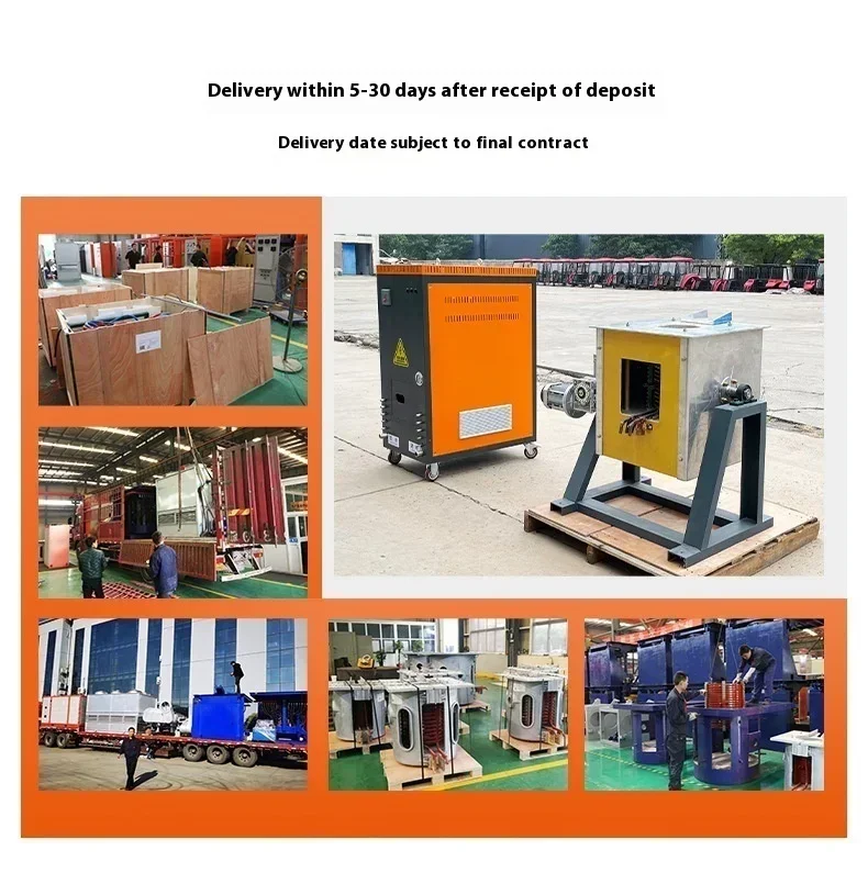 rebar rolling mills production line electric induction melting furnace Brazing Quenching Heating
