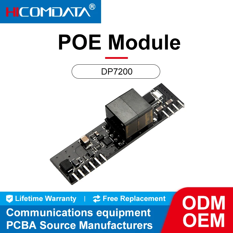 

HICOMDATA 5/10PCS POE Module DP9200 Isolated POE Module 12V1A Af Standard POE Module