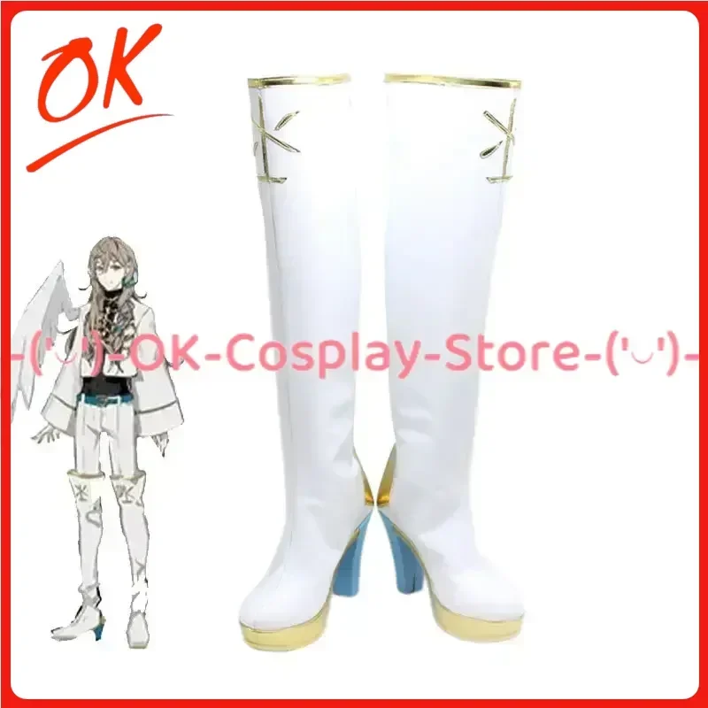 

[Индивидуальный] Vtuber Kuzuha Обувь для косплея Аниме Игра Костюм для ролевых игр Опора Хэллоуин Карнавальная вечеринка Сапоги из искусственной кожи