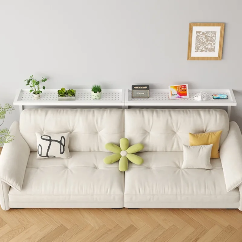 Multi-Functional Narrow Sofa Back Table Space-Saving Stable Weight Bearing Storage for Living Room & Bedroom Gap Organizer