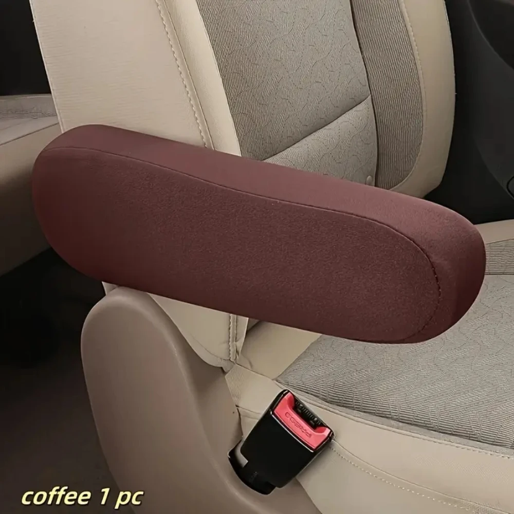 

1 шт., чехол на подлокотник автомобиля, универсальный чехол для маленького подлокотника грузовика, тканевый, легко чистящийся, модификация интерьера, защита грузовика