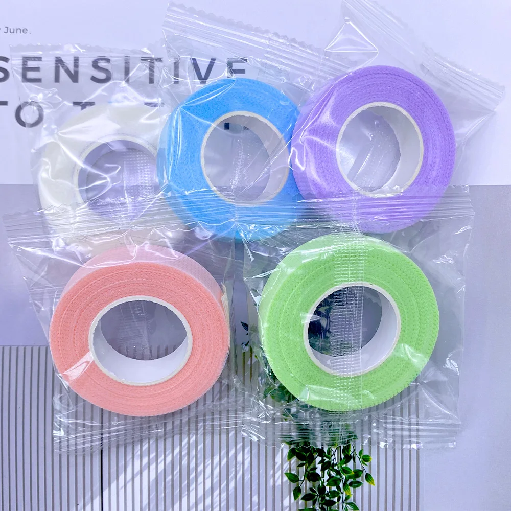 Cinta de pestañas microporosa, suministros de extensión de pestañas, herramientas de maquillaje, venta al por mayor, accesorios para pestañas, cinta de levantamiento de pestañas, 5/10/50 Uds.