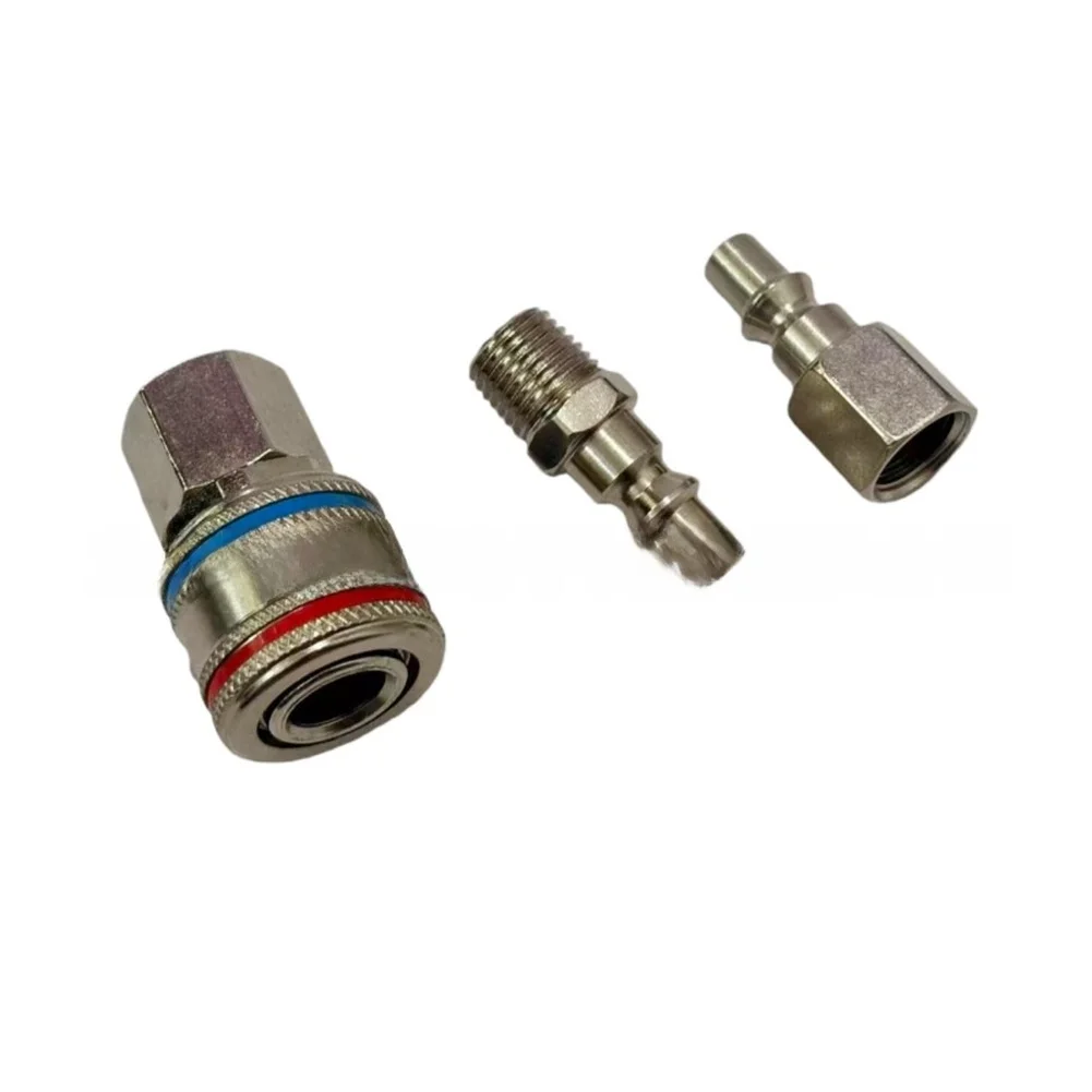 موصل سريع هوائي مقرنة سريعة 1/4NPT أنثى الموضوع ضاغط الهواء خرطوم تركيب سريع لموصل الأنابيب AIr #2