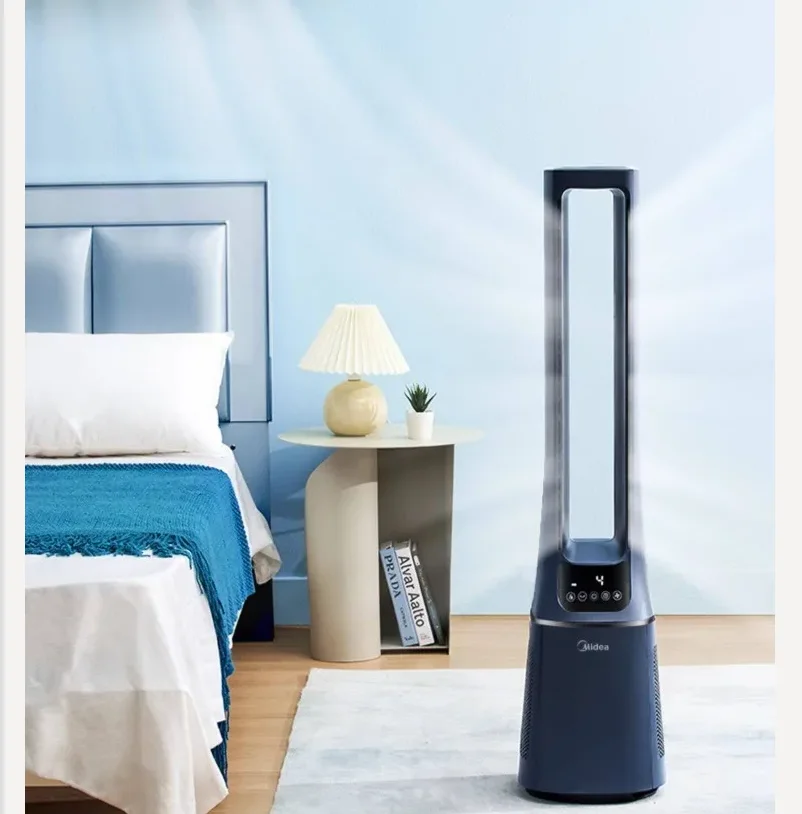 

Умный безлопастной башенный вентилятор Midea 220В с инвертором и функцией очистки воздуха для гостиной, спальни, домашнего использования (HAW)