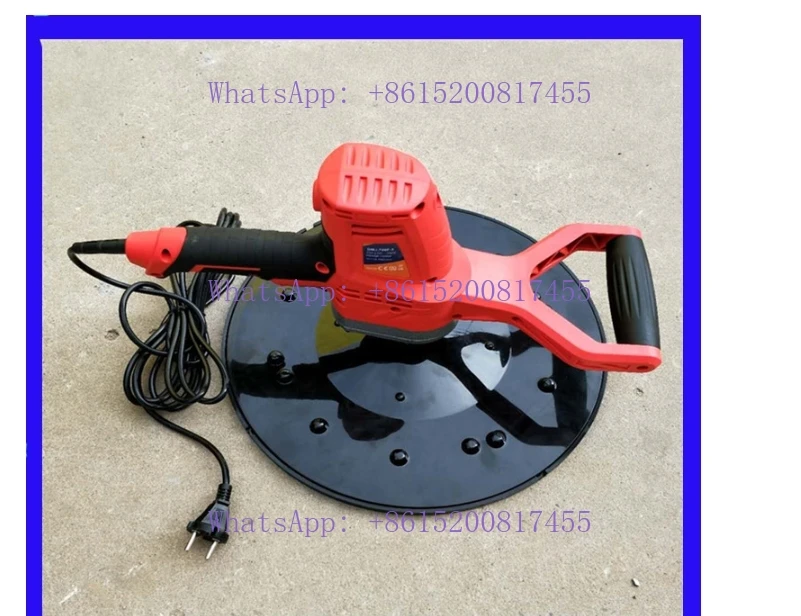 

Электрическая шлифовальная машина для бетона, эпоксидного цементного раствора, шпатель для разглаживания стен, полировальная машина 220 В 1500 Вт