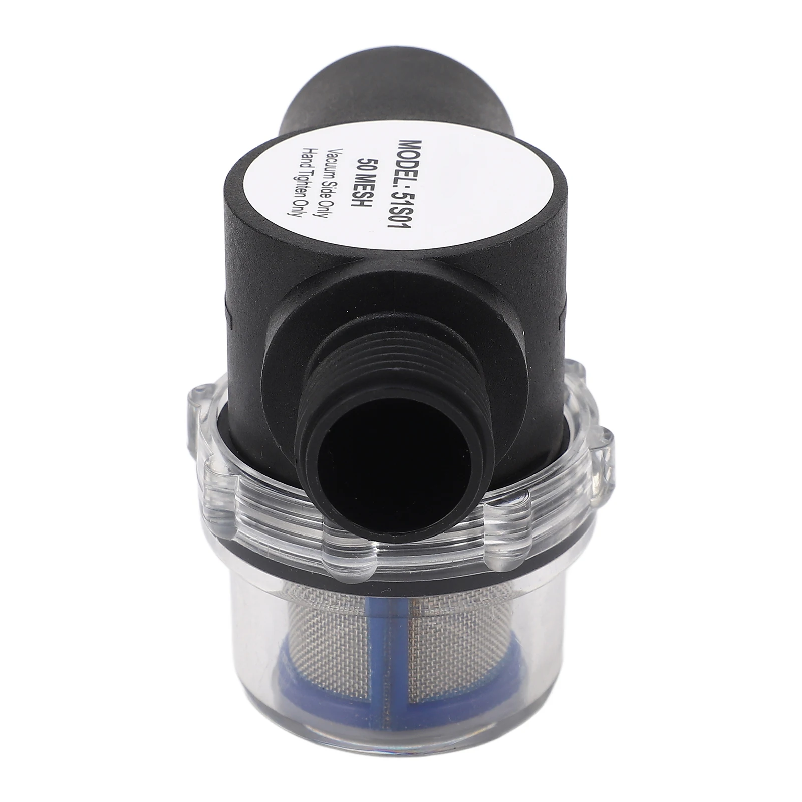 1/2in‑14 Female Thread Inline Filter 50 Mesh Screen Plastic Construction Water Strainer for Pipeline new