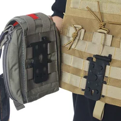 VULPO Tactical molle Attachment Plate Molle Adapter Platform For Attaching Molle Pouch Molle Mag Pouch,Molle Backpack
