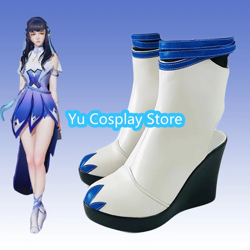 

Yu Косплей Wang Rongrong Xi Shi Elf Обувь для ролевых игр Хэллоуин Мужские и женские ботинки Игровой костюм Реквизит Аксессуары для вечеринок