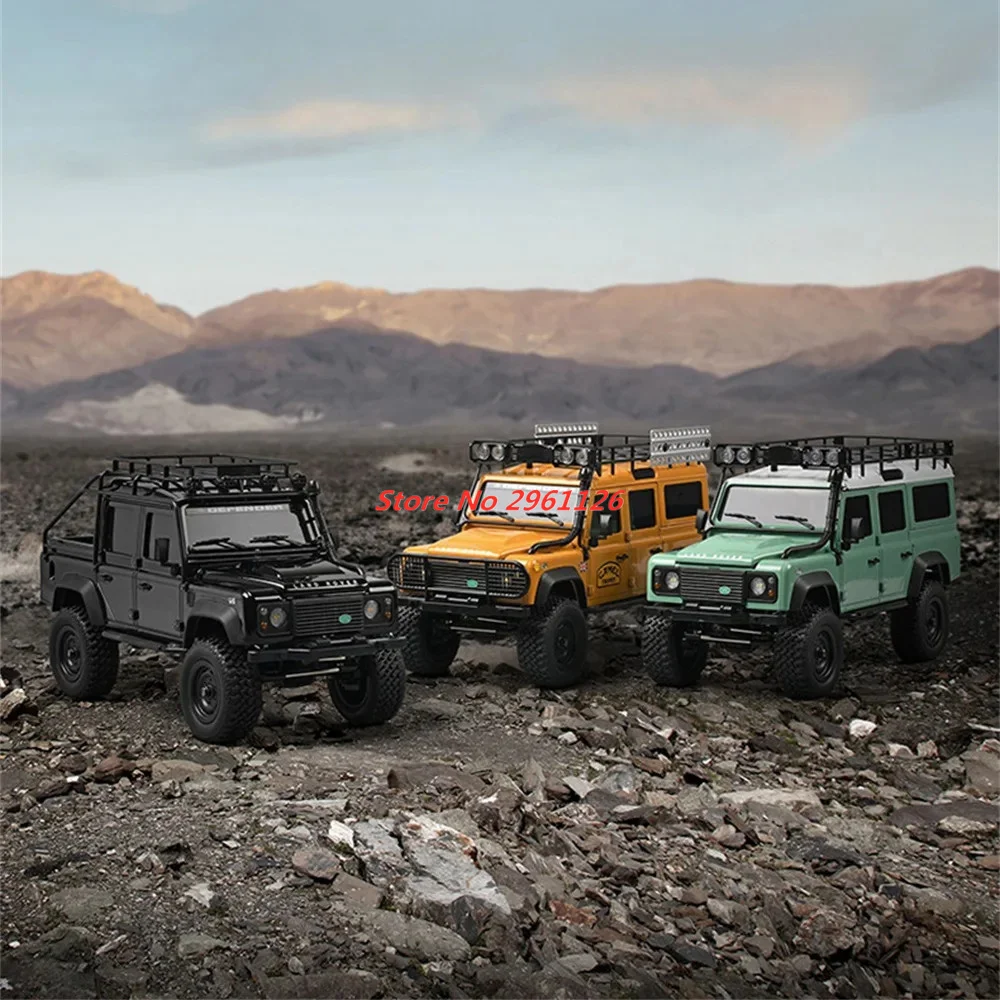 

1:18 Full Scale RTR Version RC Crawler Car Climbing Car 80 Motor Led Light Portal Axle Aluminum Body- Shell Remote Control Cars