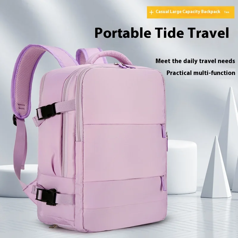 Multi-Functional Large Capacity Travel Backpack, Expandable Laptop Backpack With Charging Port, Business Backpack For Women