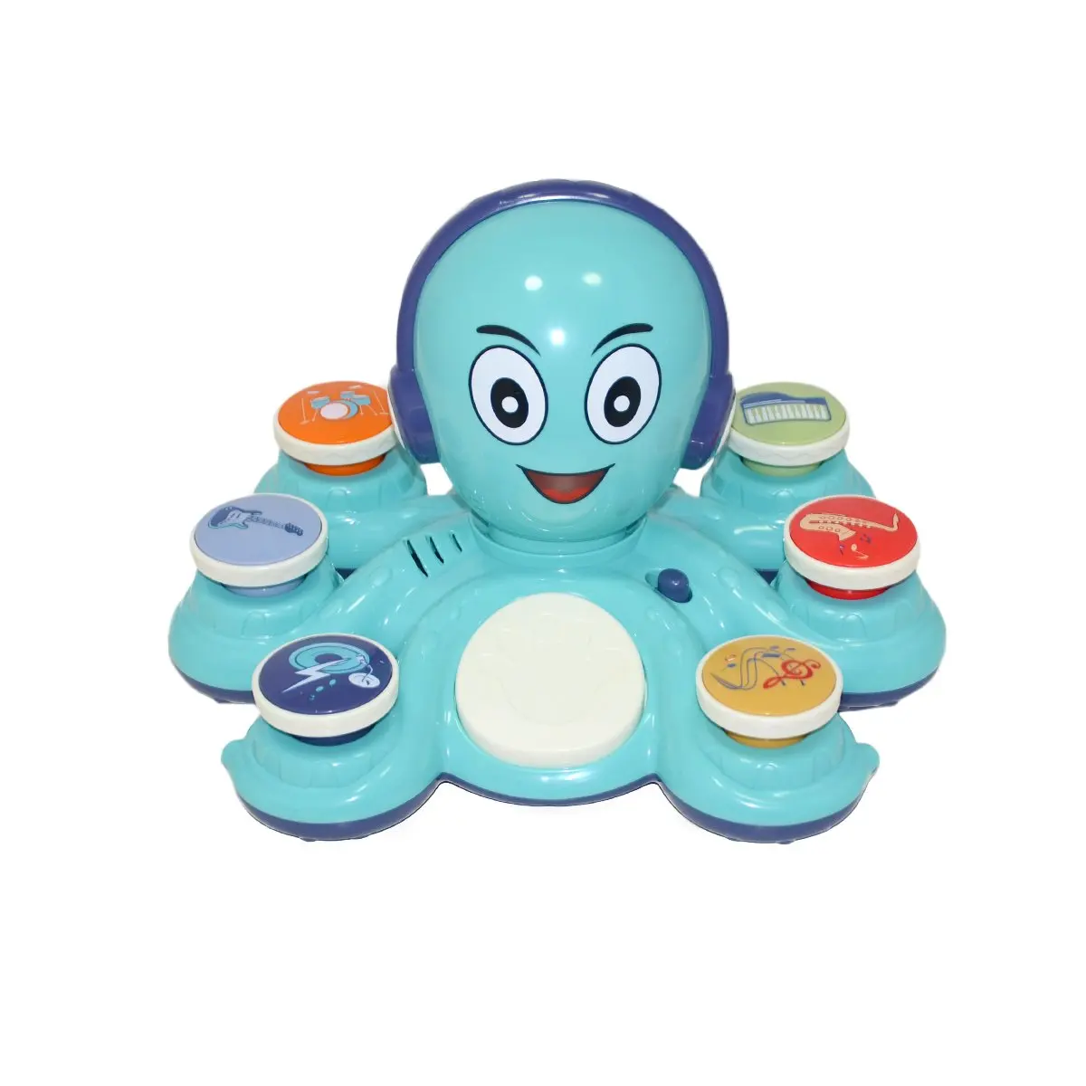 RJ2863 cheerful music DJ octopus-unity