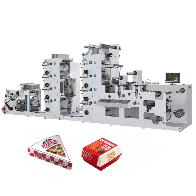 New Printing Machine Digital Printing Machine for Paper Bag Printing Technology Can Paint 50 Meters Per Minute Hot Sale