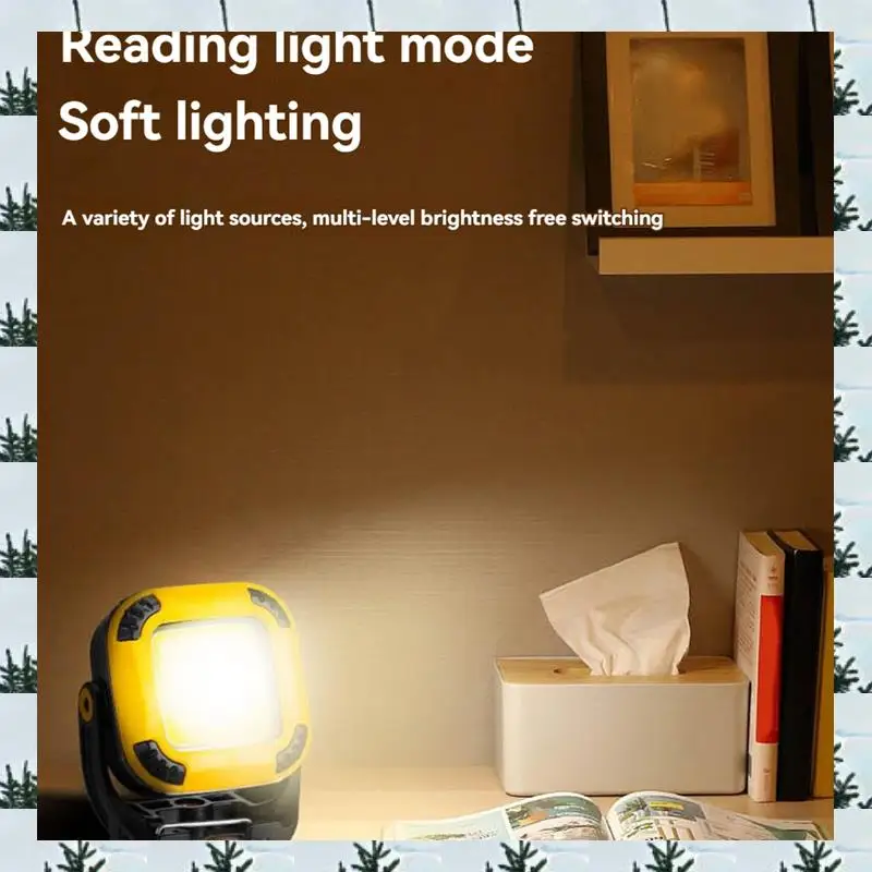 

ABLG Ultra-Bright Mini Camping Work Lamp, Rechargeable And Portable Torch For Outdoor Emergency Use