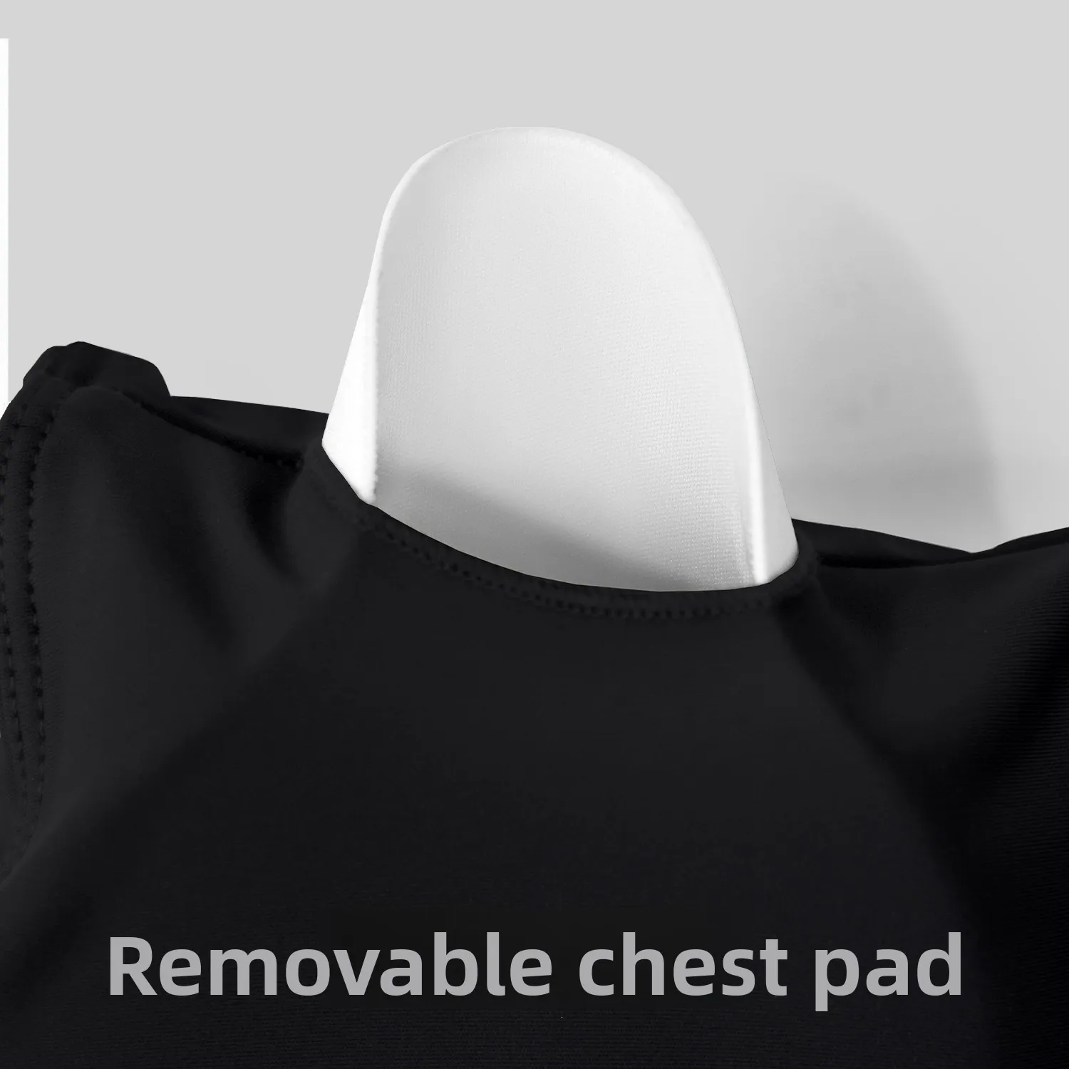 New Women's Yoga Back-Highlighting Sexy Deep-V Strapless Fitted Bra with Removable Pads Cross-Back Fitness Tank Top Sports Bra view 6