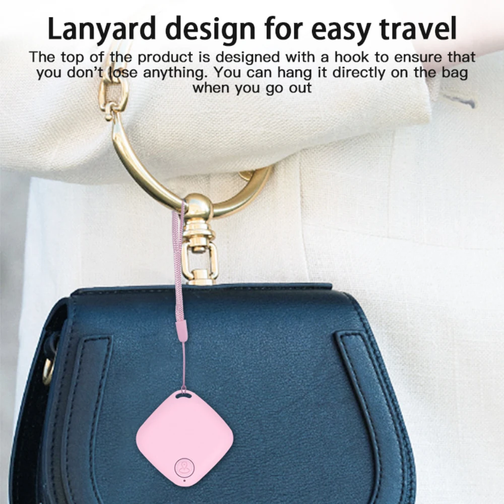 Mini Smart Tracking Device com Blue-tooth, Air Tag, Key Finder, Pet Tracker, Localização, Veículo Anti-lost Device