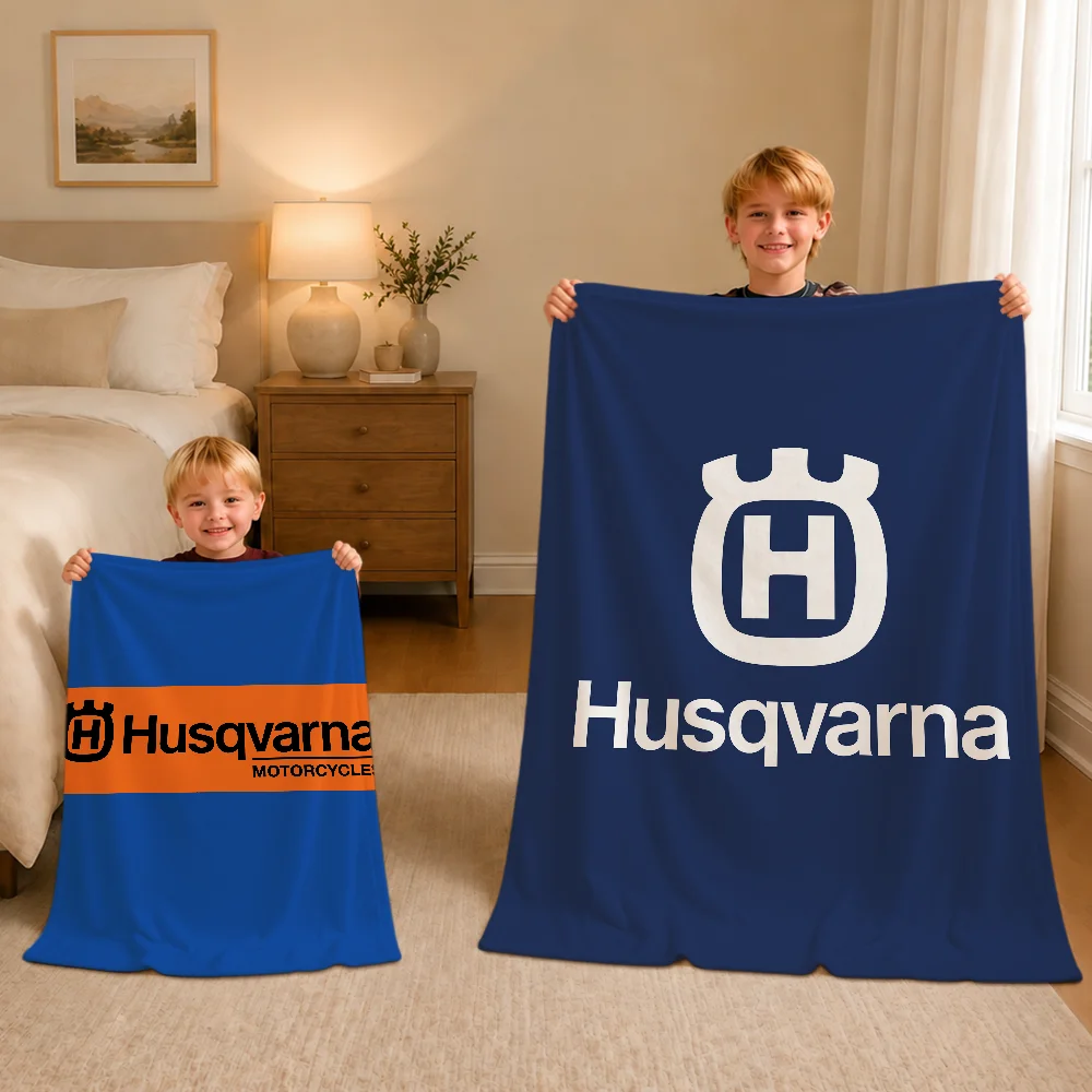 Cool Design Moto H-HusqvarnaS Car Warm Soft Plush Blanket For Sofa Living Room Nap Home Bedroom Travel Gift Flannel Pet Hogar