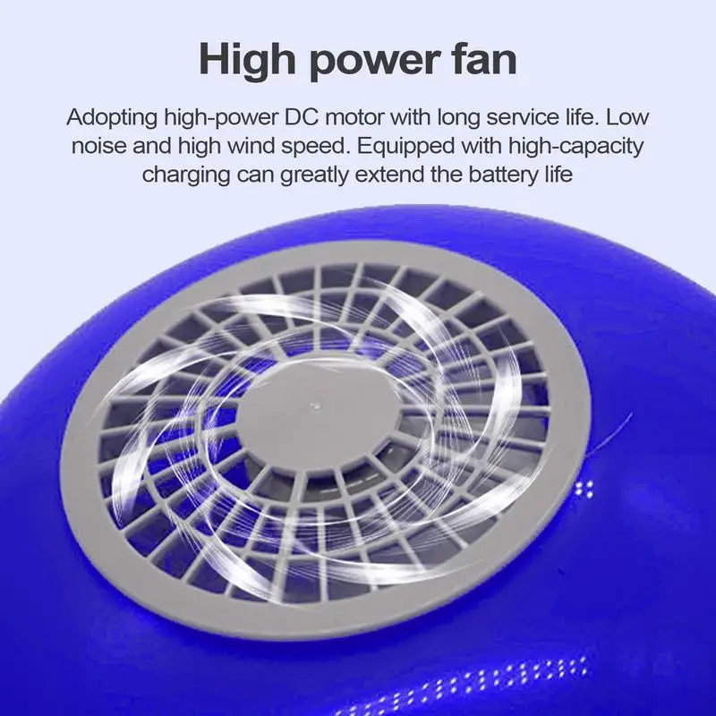 

Hard Hat Fan USB Charging Hard Hat Fan Adjustable Ventilated Caps Head Protection Equipment For Women Men And Outdoor Workers