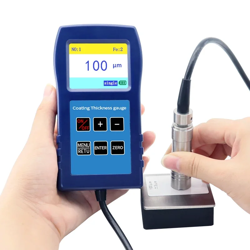 DONGRU DR280 High precision magnetic eddy current dual-purpose coating thickness gauge for paint coatings