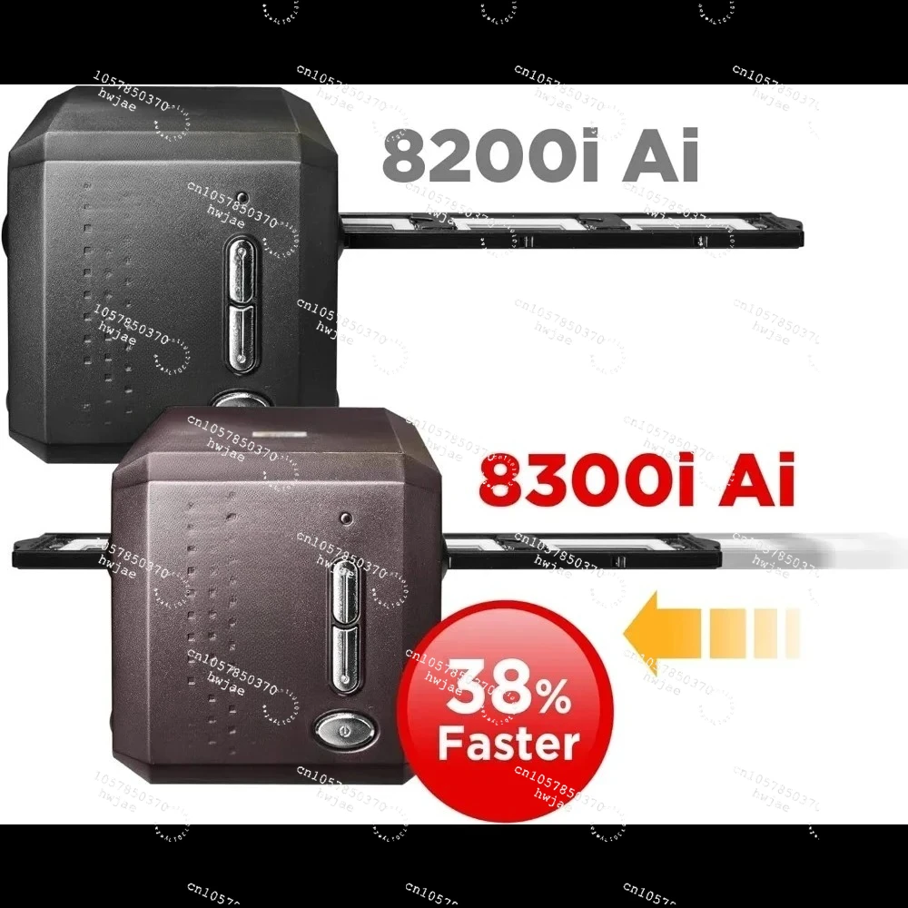 Plustek OpticFilm 8200i Ai Film Scanner -Converts 35mm Film & Slide into Digital, Bundle SilverFast Ai Studio 9 + QuickScan Plus