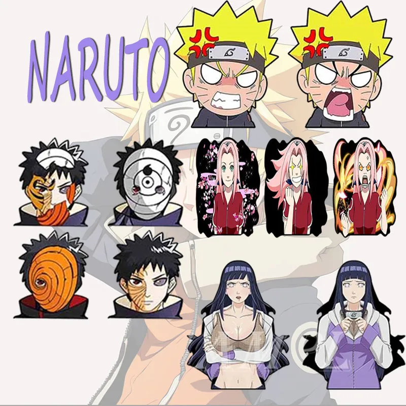 

Kawaii Anime NARUTO Uzumaki Naruto Uchiha Sasuke Haruno Sakura 3D Transform Stickers DIY decoration Birthday Christmas gifts