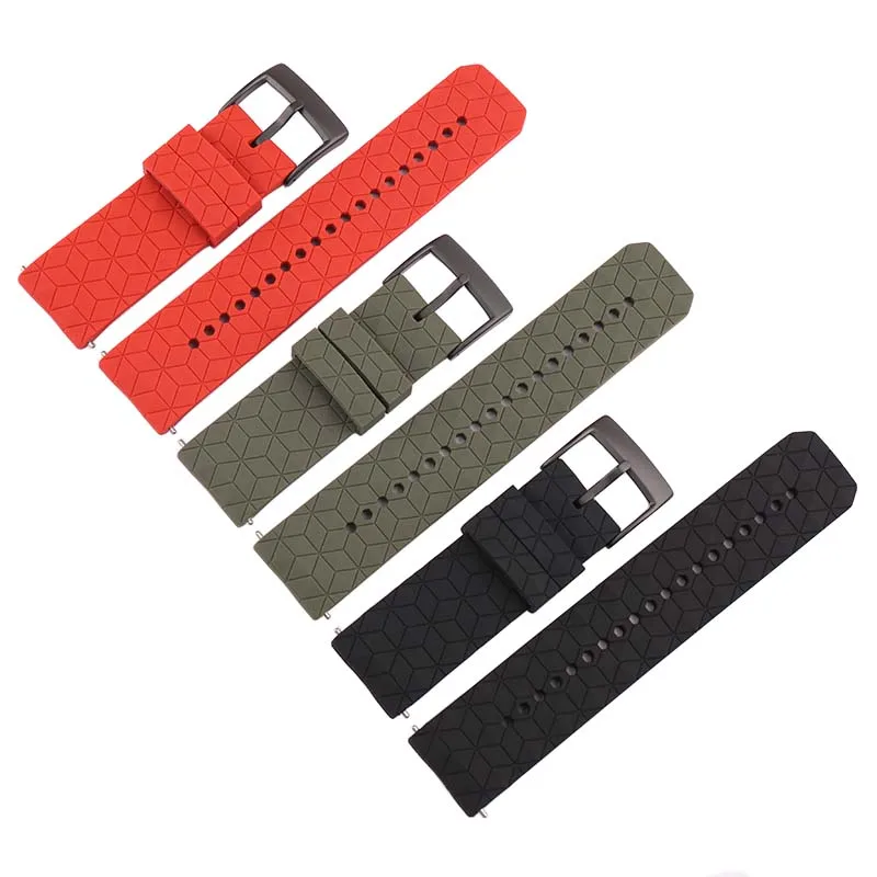 

Men's Silicone watch band Sonto SUUNTO9 Sparta Outdoor Top Speed photoelectric baro sports waterproof belt buckle accessories