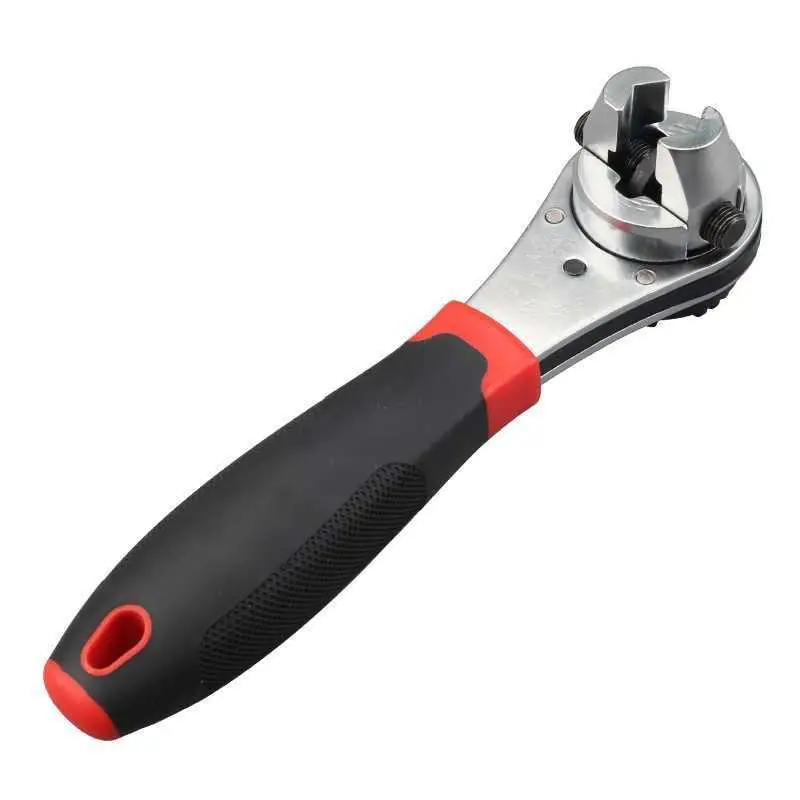 Imagem -03 - Ferramenta Multifuncional Wrench Hardware High-end Ajustável Open End Catraca de 622 mm Novo