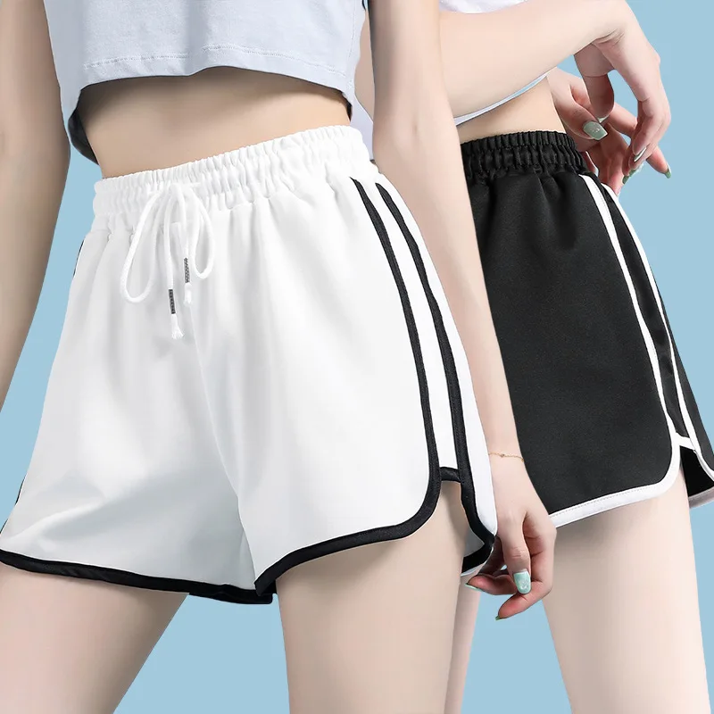 2025 Estate Nuovo Palestra All'aperto Pantaloncini da allenamento Fitness Moda Donna Tempo libero Pantaloncini da yoga comodi e versatili di grandi dimensioni S-3XL