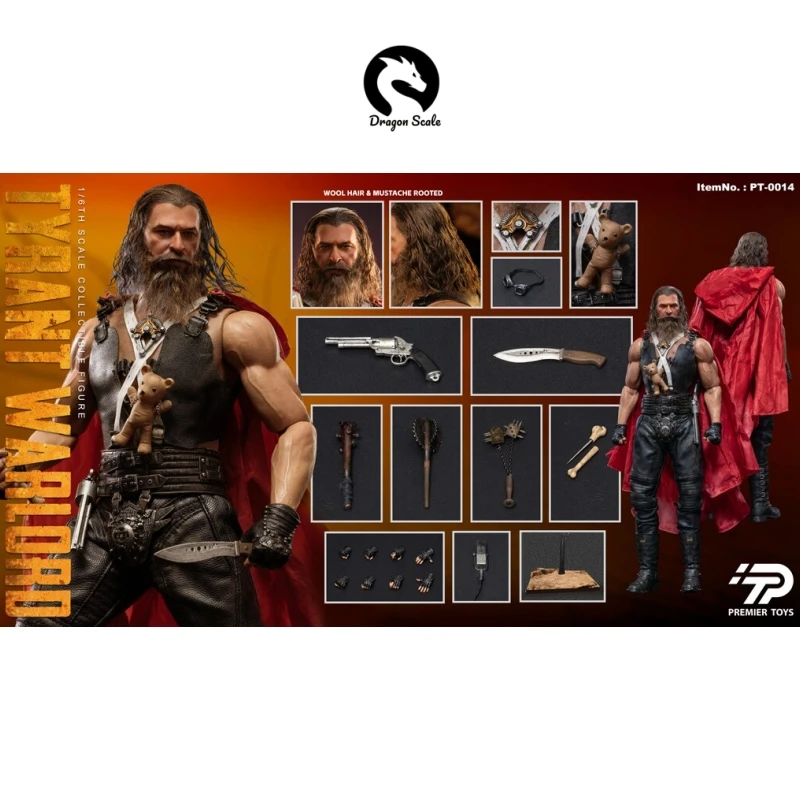 

In Stock Genuine Premier Toys PT-0014 1/6 Mad Max Rampage Warlord Rampage Road 12inch Full Set Action Figure Model Toys