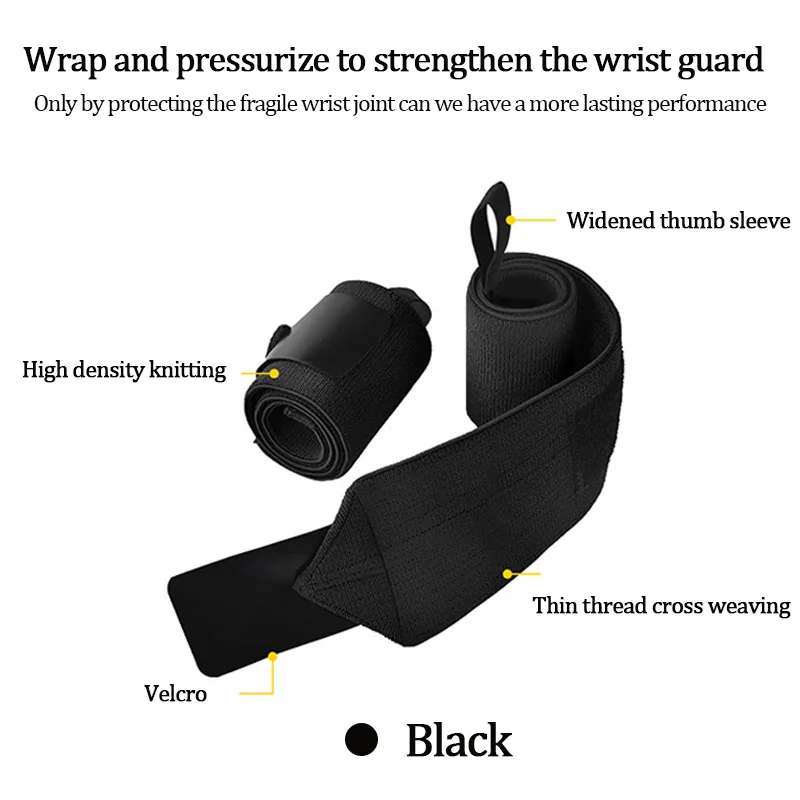 Stiff Wrist Wraps For Weightlifting Strength Training Professional Wrist Support Thumb Brace Men Women Powerlifting Wrist Strap