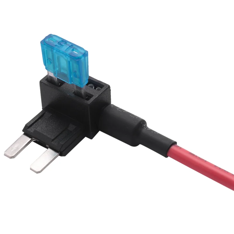 

100 Pack - 12V Car Add-A-Circuit Fuse TAP Adapter Mini ATM APM Blade Fuse Holder