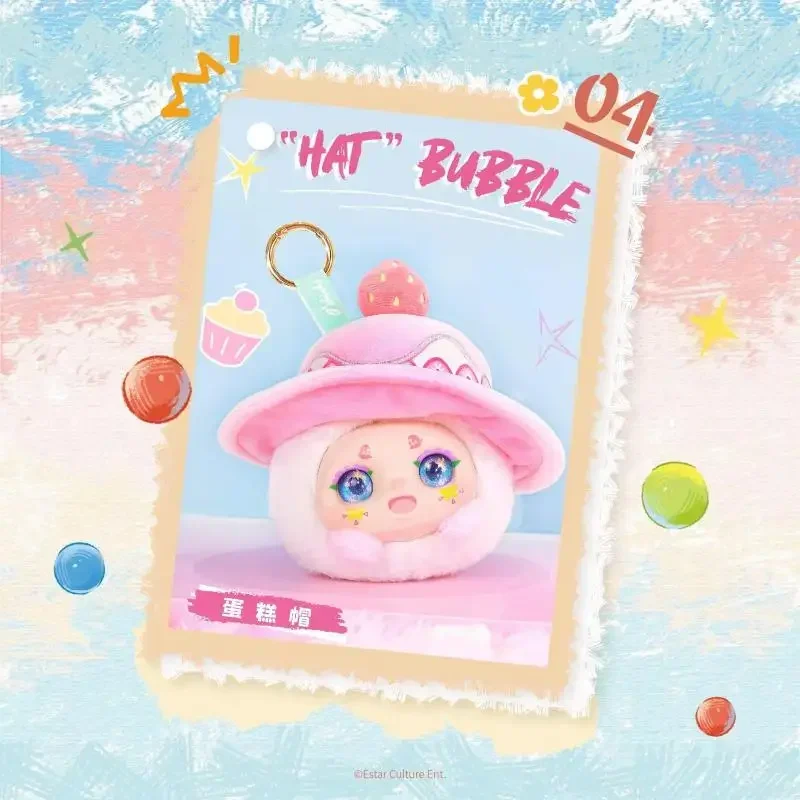 

KIMMON A hat bubble vinyl Series Key chain pendant Blind Box Guess Bag Original Toys Doll Cute Figure Ornaments Collection Gift