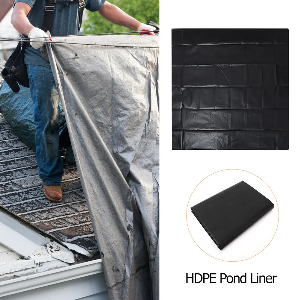 

Pond Liner Hdpe Waterproof Reusable Fish Pond Liner For Outdoor Water Garden Pool Supplies Aquaculture Membrane Landscaping
