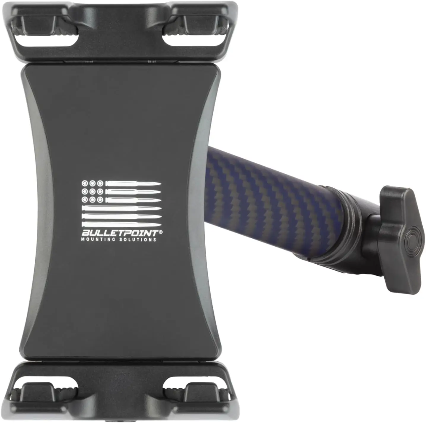 

Universal Tablet Mount for Trucks, Compatible with iPad & Android Tablets, 20mm Ball with Carbon Fiber Arm