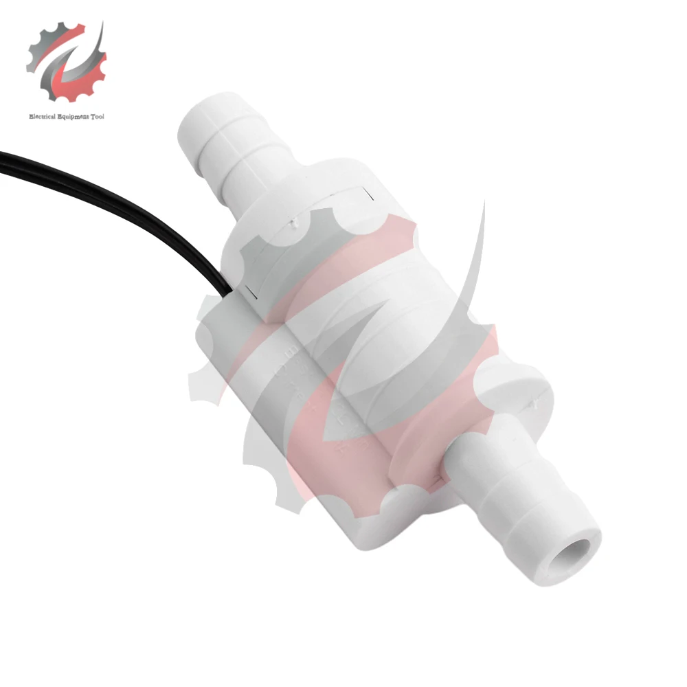 Piston Type Water Flow Switch ABS Normally Open Liquid Flow Sensor Low Power Consume Flow Sensor For IPL Eyebrow Washing Machine