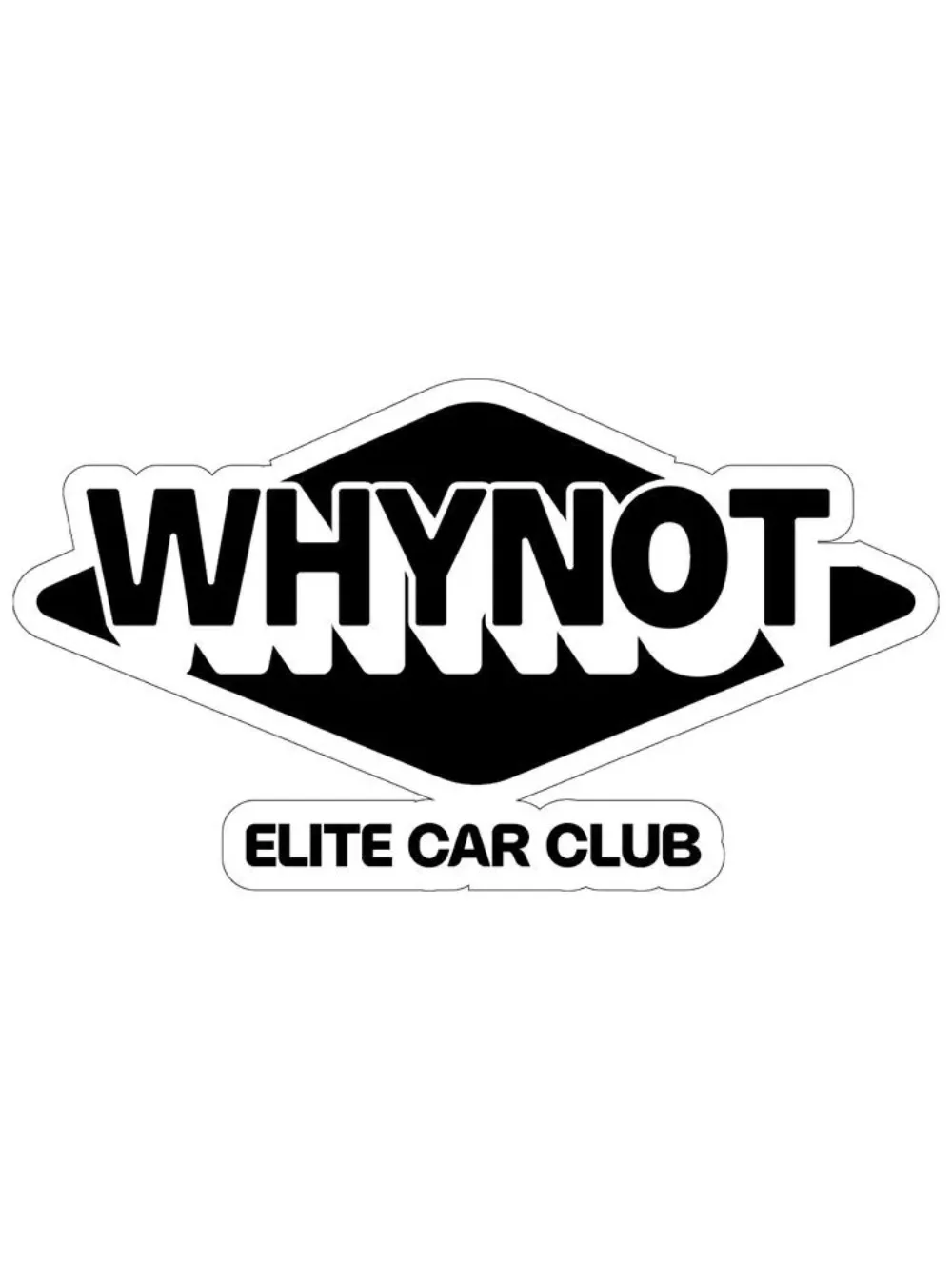 

Виниловые наклейки на бампер для автомобильного клуба WHYNOT Elite, водонепроницаемые, устойчивые к царапинам, декоративные аксессуары для мотоцикла
