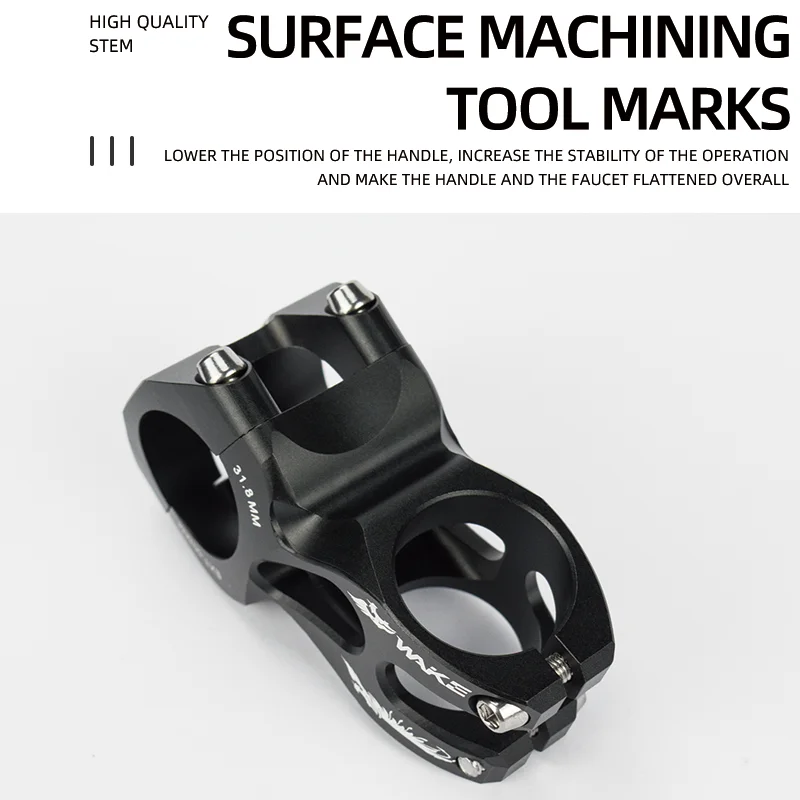 ويك MTB المقود قوة الدراجة الجذعية سبائك الألومنيوم خفيفة عالية القوة دراجة قصيرة الملحقات لركوب الدراجات BMX