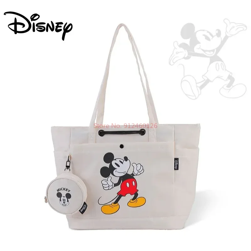 Disney 24 Year Men\'s And Women\'s Fashion Versatile Tote Bag New Mommy Casual Large Capacity Waterproof Handbag