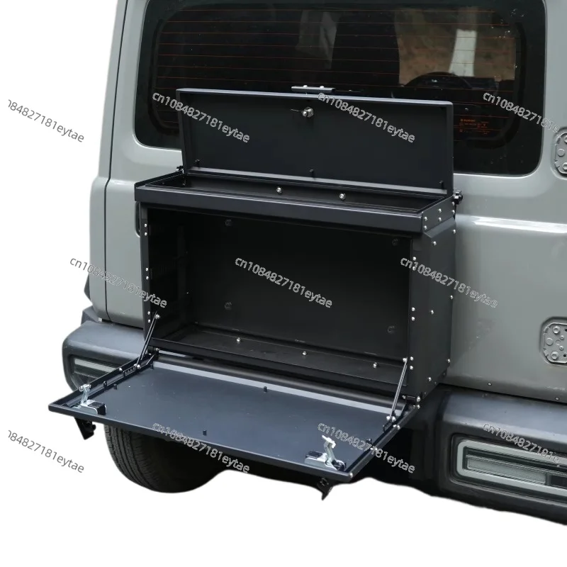 Aluminum Tailgate Tool Box for Suzuki Jimny JB64 JB74 2019+ Outdoor Storage Box Luggage Exterior Accessories