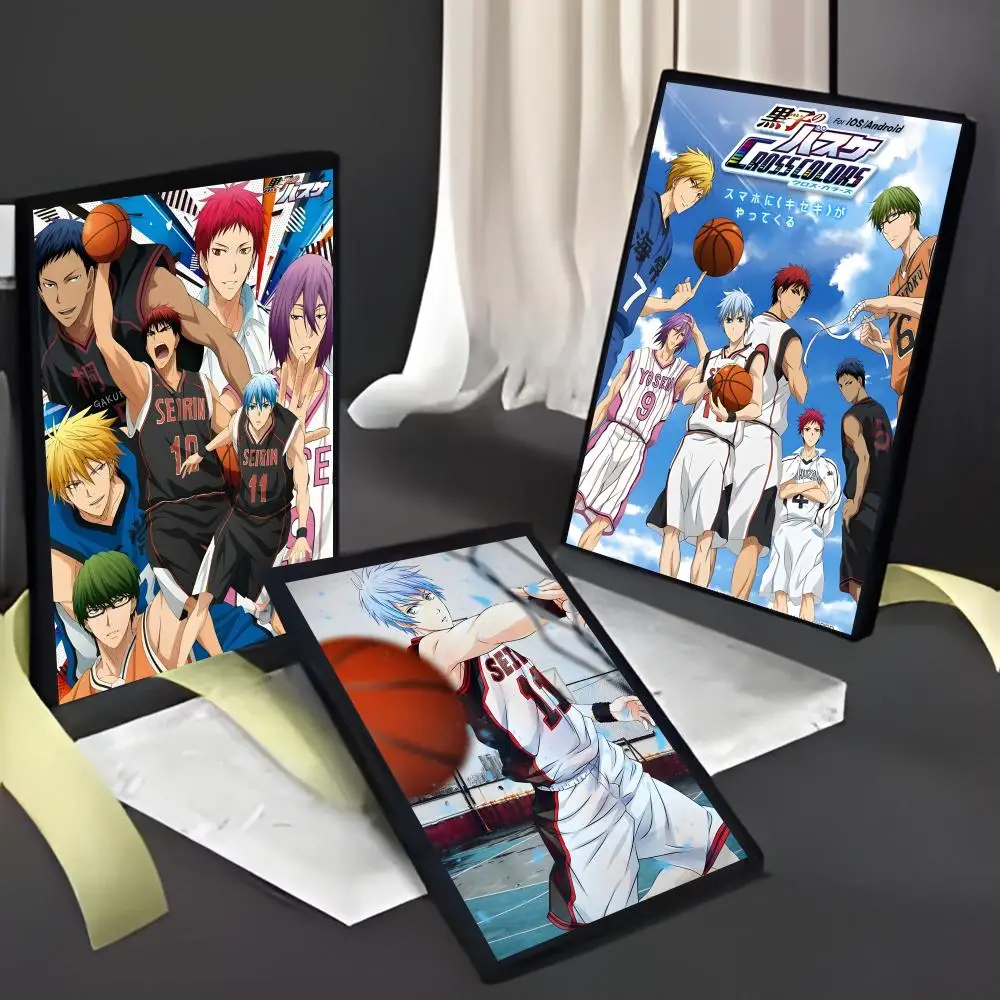 Energetic Passionate A-Kuroko'S B-Basketball Poster American Film Mural Home Childrens Room Wall Decor Print