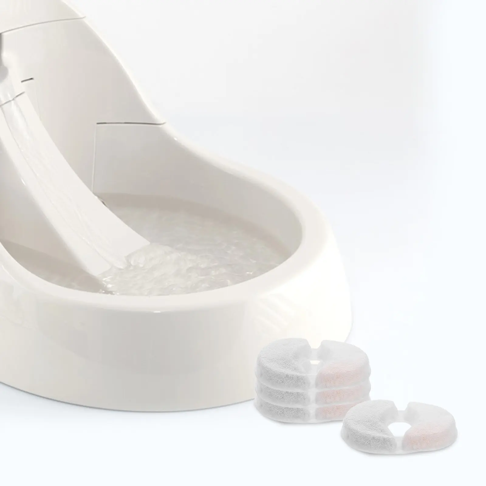 12Pcs Pet Water Fou…