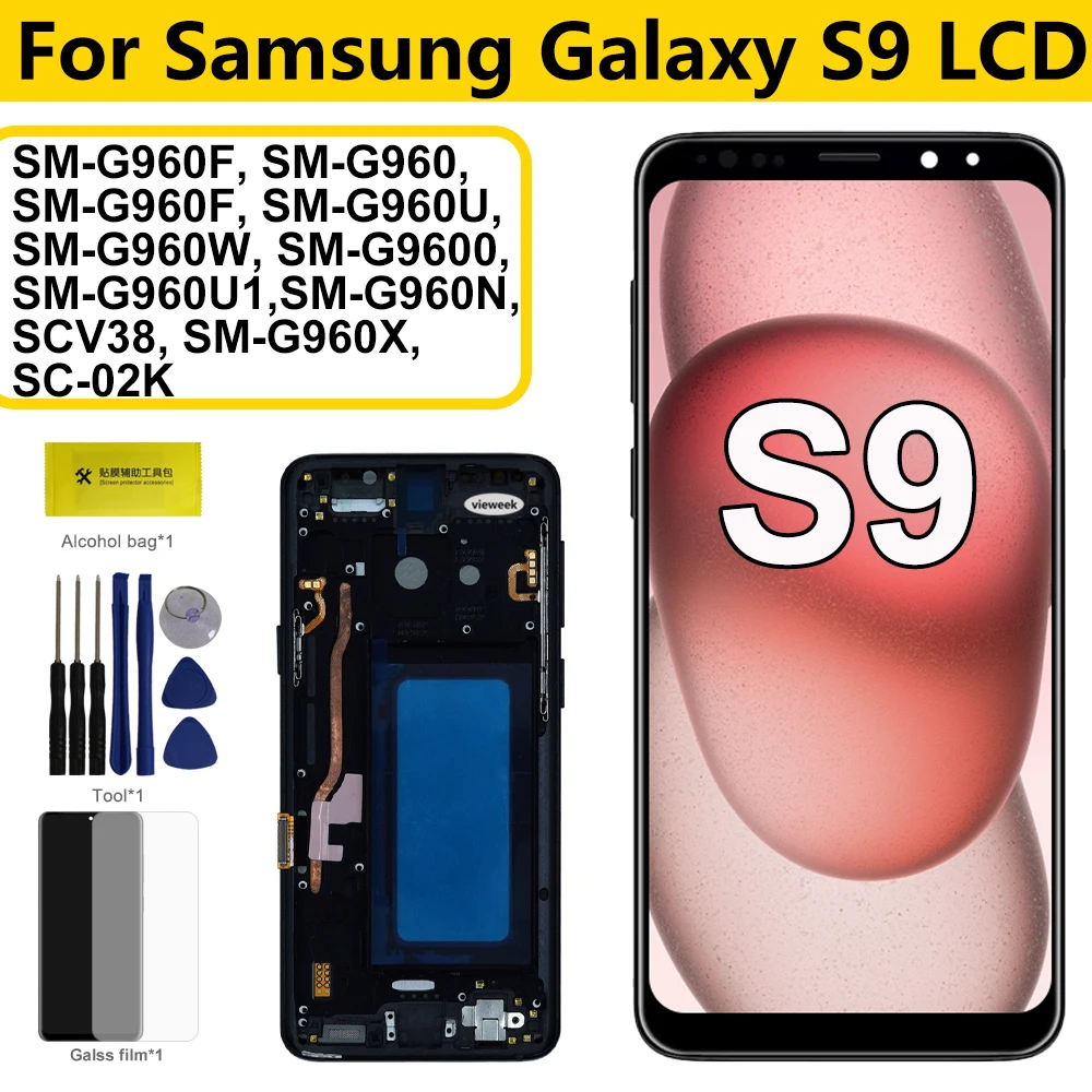 شاشة LCD لجهاز Samsung Galaxy S9 G960N: تقييم شامل ودليل عملي لاستبدال الشاشة بدقة عالية